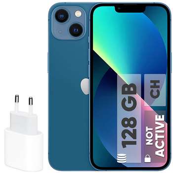 گوشی موبایل اپل مدل iPhone 13 CH دو سیم‌ کارت ظرفیت 128 گیگابایت و رم 4 گیگابایت به همراه شارژر 20 وات اپل – نات اکتیو