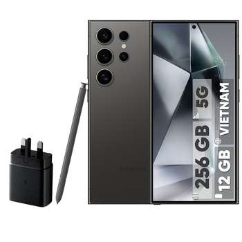 گوشی موبایل سامسونگ مدل Galaxy S24 Ultra دو سیم کارت ظرفیت 256 گیگابایت و رم 12 گیگابایت به همراه شارژر سامسونگ – ویتنام